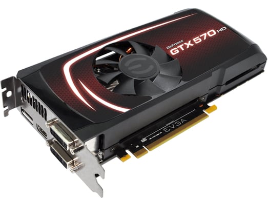 EVGA GeForce GTX 570 1280MB HD Superclocked