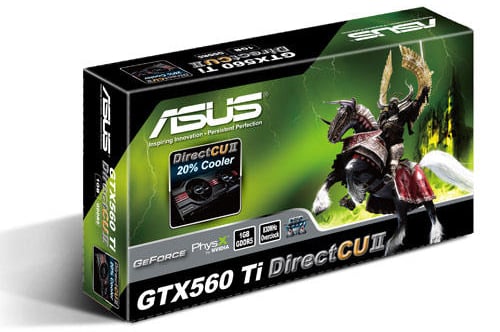 ASUS GeForce GTX 560Ti 1024MB DirectCUII