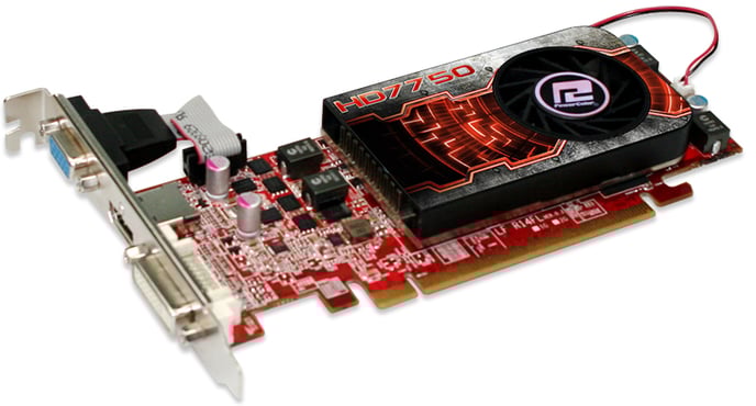 PowerColor Radeon HD7750 1024MB LP