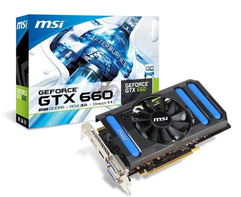 MSI GeForce GTX 660 2GB OC