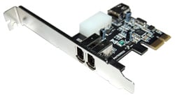 FireWire PCIe 2 port IEEE1394aw