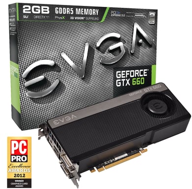 EVGA GeForce GTX 660 2048MB +2 spel (värde 800kr)!