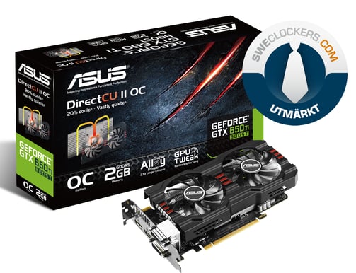 ASUS GeForce GTX 650Ti DirectCU II BOOST
