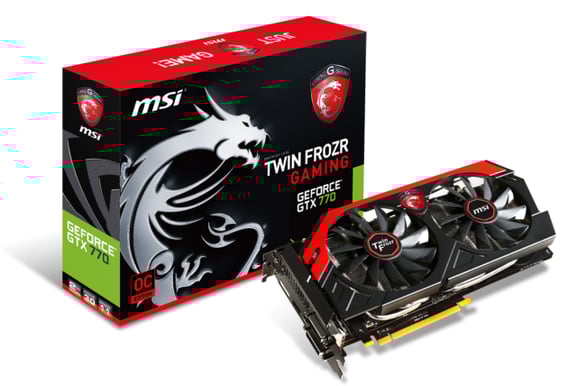 MSI GeForce GTX 770 2GB GAMING OC + spel