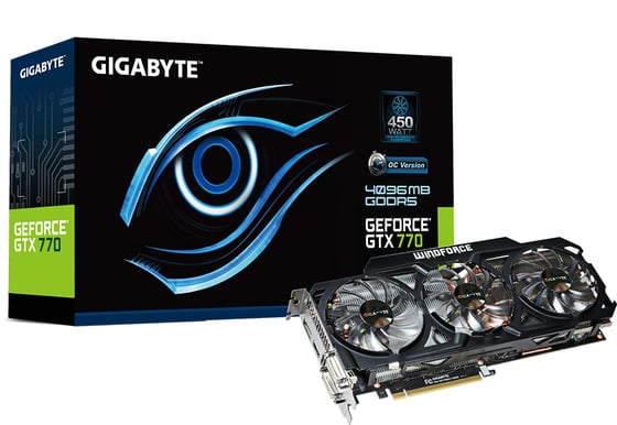 Gigabyte GeForce GTX 770 4GB OC Windforce
