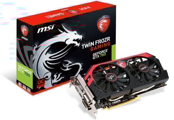 MSI GeForce GTX 760 2GB TwinFrozr GAMING