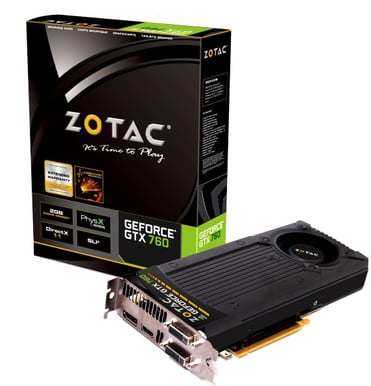 Zotac GeForce GTX 760 2GB +1 Assassin's Creed IV (värde 399kr)