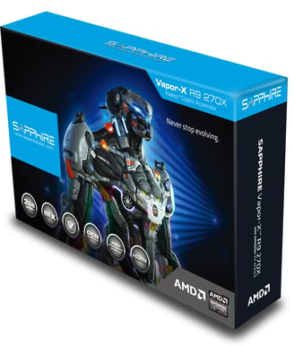 Sapphire Radeon R9 270X 2GB VAPOR-X OC (Curacao XT)