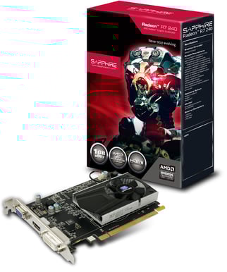 Sapphire Radeon R7 240 1GB (GDDR3) BOOST (Oland Pro)
