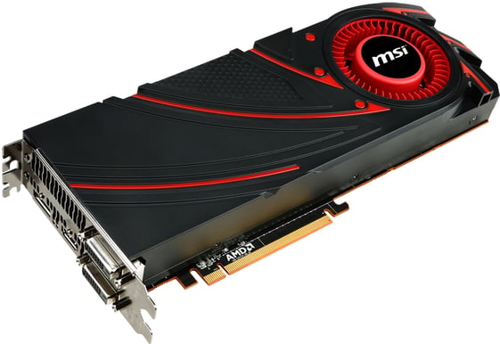 MSI Radeon R9 290 4GB (Hawaii PRO) + 3 st spel (GOLD)