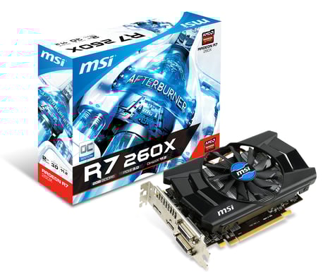 MSI Radeon R7 260X 2GB OC