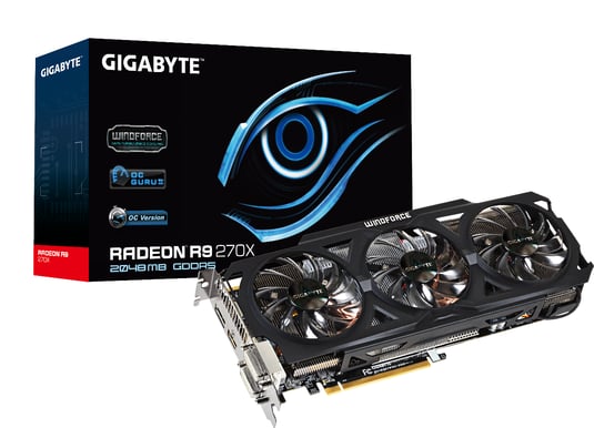 Gigabyte Radeon R9 270X 2GB (Curacao XT)