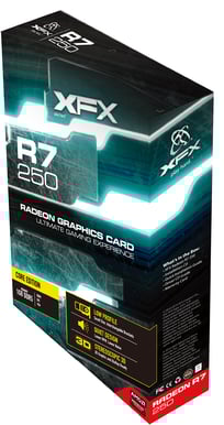 XFX Radeon R7 250 1GB LP (Oland XT)
