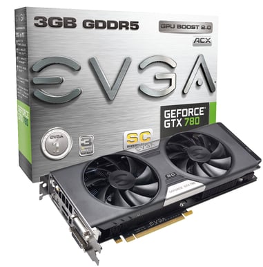 EVGA GeForce GTX 780 3GB SC ACX +3 spel Max 2st/hushåll