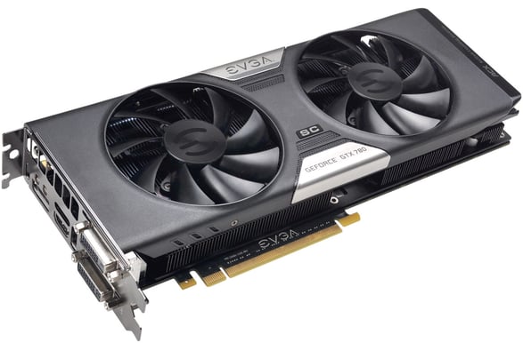 EVGA GeForce GTX 780 3GB SC ACX +3 spel Max 2st/hushåll