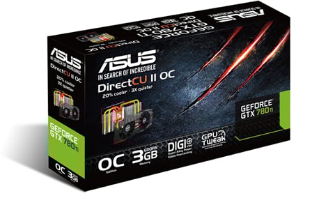 ASUS GeForce GTX 780 Ti 3GB DirectCUII OC