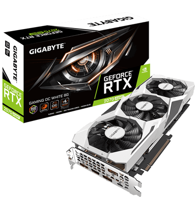 Gigabyte GeForce RTX 2070 SUPER 8GB GAMING OC White