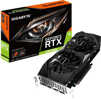 Gigabyte GeForce RTX 2060 SUPER 8GB Windforce OC 2.0