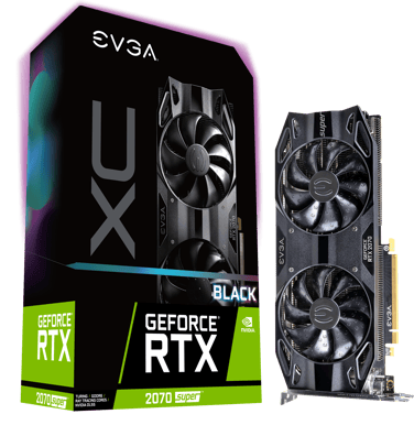 EVGA GeForce RTX 2070 Super 8GB BLACK Gaming