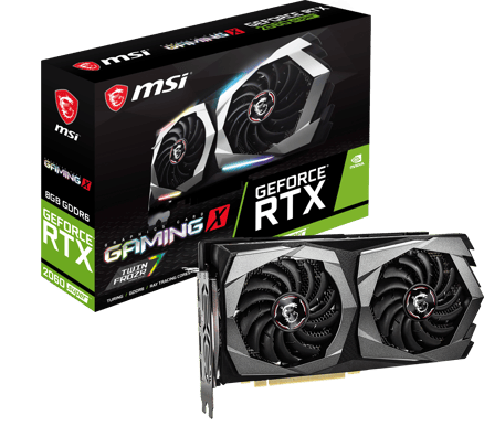 MSI GeForce RTX 2060 SUPER 8GB GAMING X