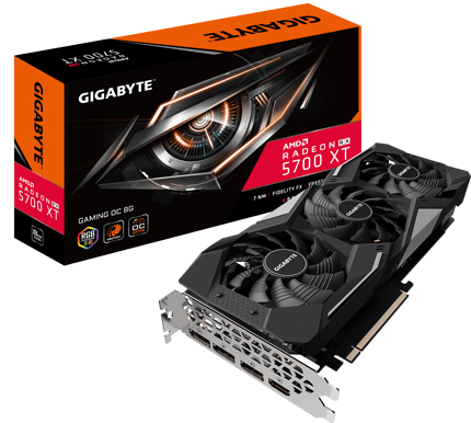 Gigabyte Radeon RX 5700 XT 8GB GAMING OC