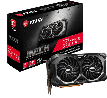 MSI Radeon RX 5700 XT 8GB MECH OC