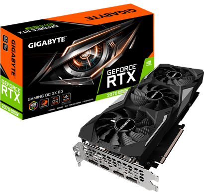 Gigabyte GeForce RTX 2070 SUPER 8GB GAMING OC (GD)