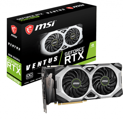 MSI GeForce RTX 2080 SUPER 8GB VENTUS XS OC