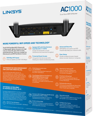 Linksys E5350 AC1000 Wi-Fi 5
