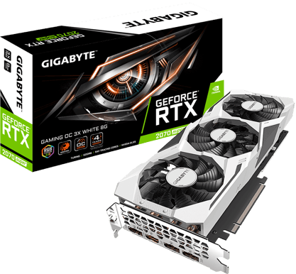 Gigabyte GeForce RTX 2070 SUPER 8GB GAMING OC White (GD)