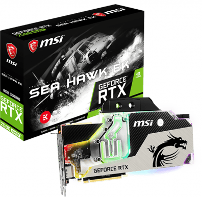MSI GeForce RTX 2080 SUPER 8GB SEA HAWK EK X