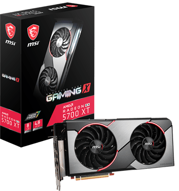 MSI Radeon RX 5700 XT 8GB GAMING X