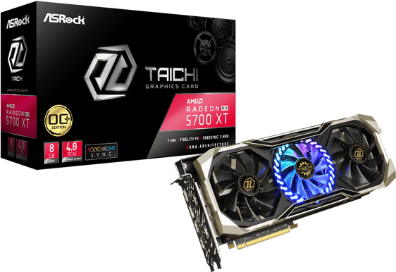 ASRock Radeon RX 5700 XT 8GB Taichi OC+