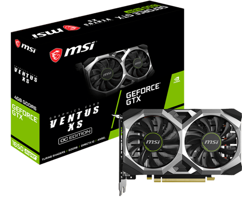 MSI GeForce GTX 1650 SUPER VENTUS XS OC