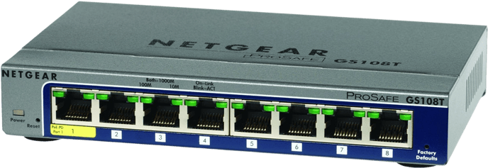 Netgear GS108T Smart Managed Pro
