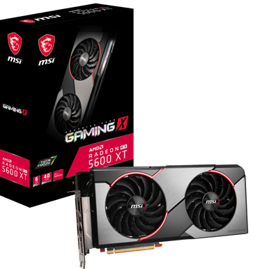 MSI Radeon RX 5600 XT 6GB GAMING X
