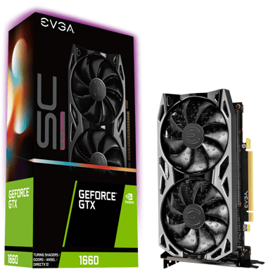 EVGA GeForce GTX 1660 6GB SC ULTRA GAMING