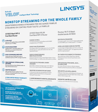 Linksys MR7350 AX1800 Wi-Fi 6