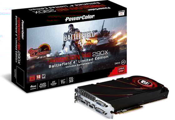 Powercolor Amd Radeon 290x PowerColor Radeon 290X 4GB Battlefield
