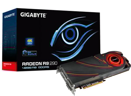 Gigabyte Radeon R9 290 4GB (Hawaii PRO)+ 3 st spel (GOLD)