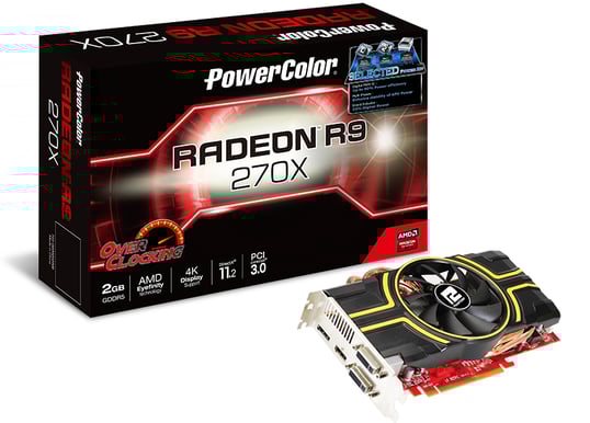 PowerColor Radeon R9 270X 2GB + 2st spel (värde 899kr)