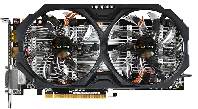 Gigabyte Radeon R9 270 OC 2GB + 2 st spel (SILVER)