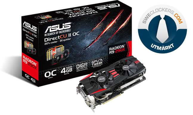 ASUS Radeon R9 290X 4GB DirectCuII OC