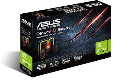 ASUS GeForce GT 630 2GB DirectCu Silent v2