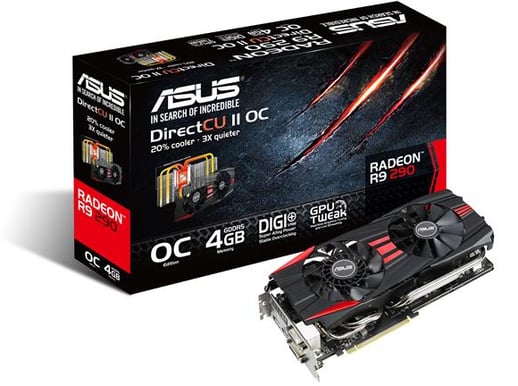 ASUS Radeon R9 290 4GB DirectCuII OC