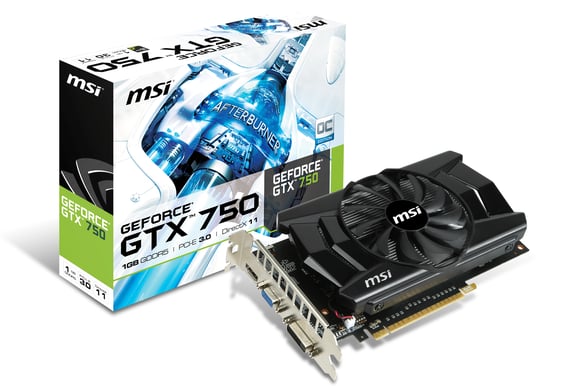 MSI GeForce GTX 750 1GB OC
