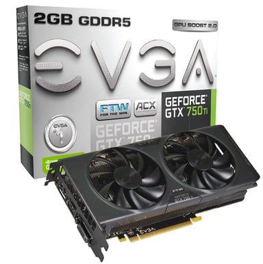 EVGA GeForce GTX 750 Ti 2GB FTW ACX