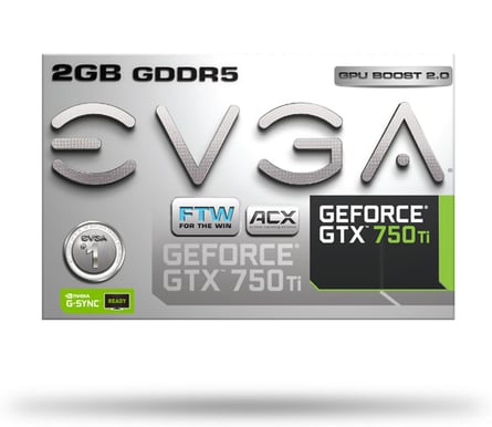 EVGA GeForce GTX 750 Ti 2GB FTW ACX