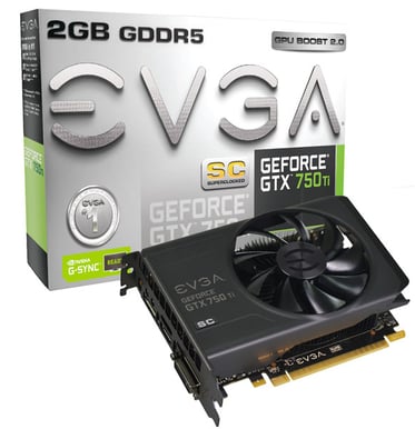 EVGA GeForce GTX 750Ti SC 2GB
