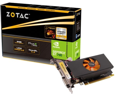 ZOTAC GeForce GT 730 2GB (902Mhz)